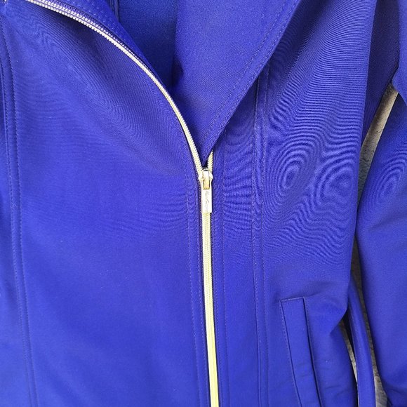 Kenneth Cole Reaction Purple Short Trenchcoat - Picture 11 of 16